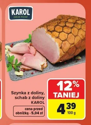 Schab z doliny Karol promocja w Carrefour