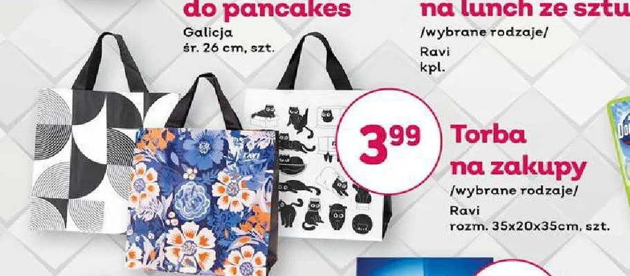Torba na zakupy Ravi promocja w Bliski
