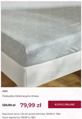 Poduszka dekoracyjna home&you Arisea promocja w home&you
