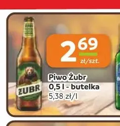 Piwo Żubr promocja w Gama