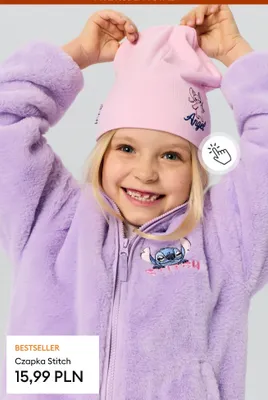 Czapka Stitch promocja w Sinsay