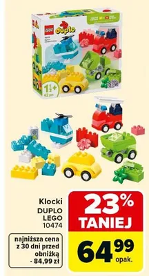 Klocki Duplo Lego promocja w Carrefour