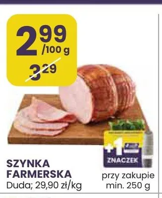 Szynka farmerska Duda promocja w Stokrotka