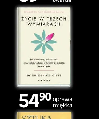 Książka Życie w trzech wymiarach Shigehiro Oishi promocja w Empik