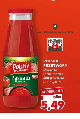 Passata Polskie Przetwory promocja w Kaufland