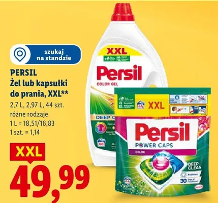 Kapsułki do prania, XXL promocja w Lidl