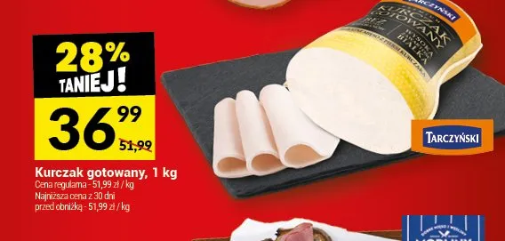 Kurczak gotowany Tarczyński promocja w Twój Market