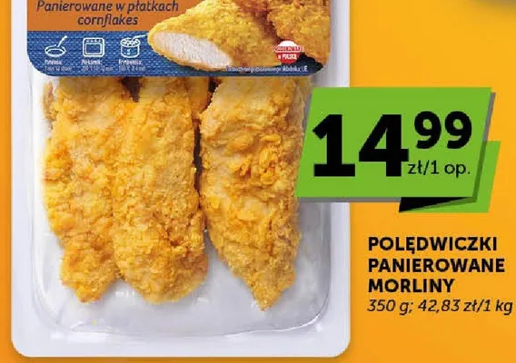 Polędwiczki panierowane Morliny promocja w Groszek