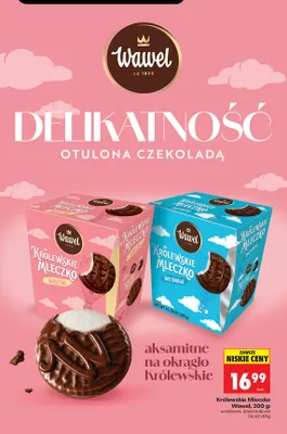 Królewskie Mleczko Wawel śmietankowe promocja w Biedronka