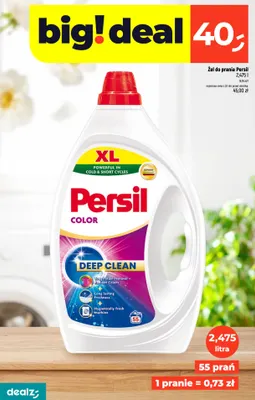 Żel do prania Persil promocja w Dealz