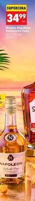 Brandy Napoleon Recherché Pons 36% promocja w Biedronka