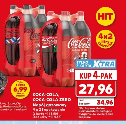 Napój gazowany Coca-Cola promocja w Kaufland