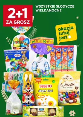 Czekolada Vollmilchschokolade zu Ostern promocja w Stokrotka