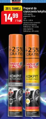 Preparat do czyszczenia kokpitu Moje Auto promocja w POLOmarket