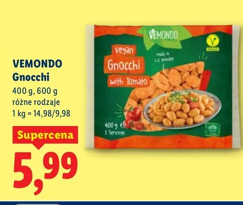 Gnocchi różne rodzaje promocja w Lidl