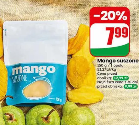 Mango suszone promocja w Dino