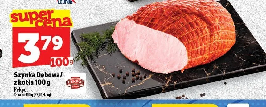 Szynka z kotła Pekpol promocja w TOPAZ