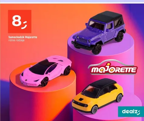 Samochodzik Majorette promocja w Dealz