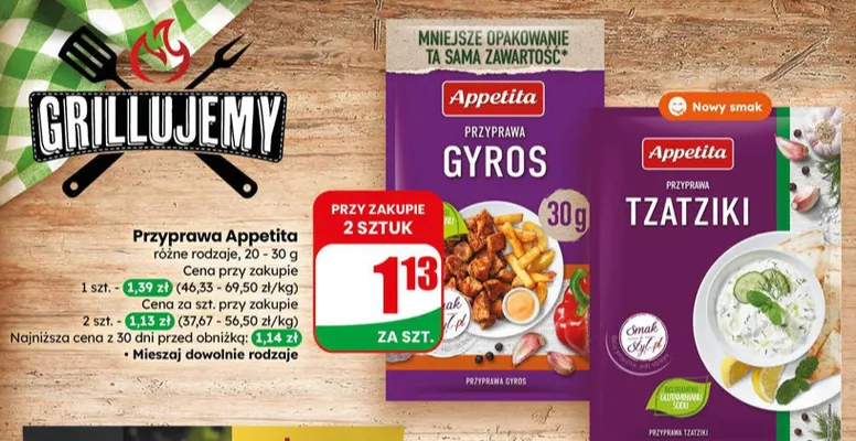Przyprawa Gyros promocja w Dino