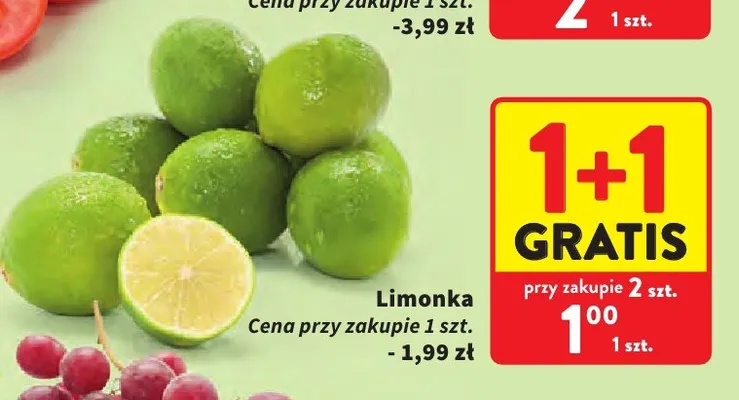 Limonki promocja w Intermarche