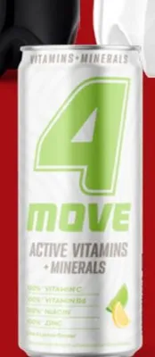 Napój Move Active Vitamins Minerals promocja w Lidl