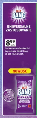 Uniwersalne chusteczki czyszczące Cillit Bang promocja w Auchan