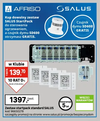 Zestaw StartPack standard Salus promocja w Leroy Merlin