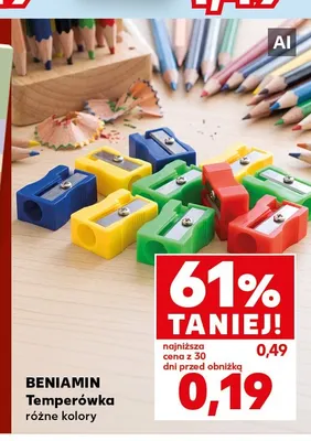 Temperówka Beniamin promocja w Kaufland