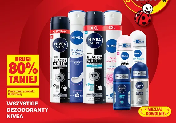 Wszystkie produkty  drugi -80% promocja w Biedronka