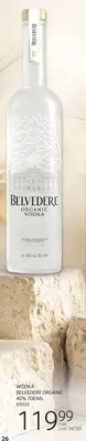 Wódka Belvedere Organic 40% promocja w Selgros