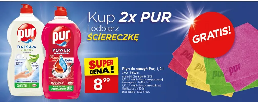 Płyn do naczyń Balsam, mięta czarna porzeczka promocja w Twój Market