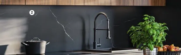 Ścianka kompaktowa GoodHome Neutral San Sebastian 60x0,3x300cm black jupiter promocja w Castorama