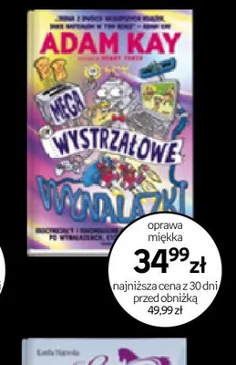 Książka Mega Wystrzałowe Wynalazki oprawa miękka promocja w Empik