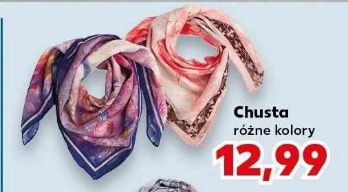 Chusta różne kolory promocja w Kaufland