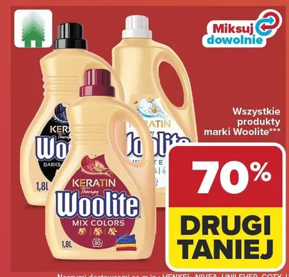 Płyn do prania Woolite promocja w Carrefour