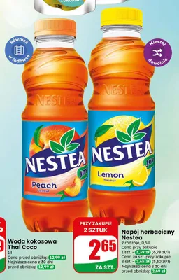 Napój herbaciany Nestea Lemon promocja w Dino