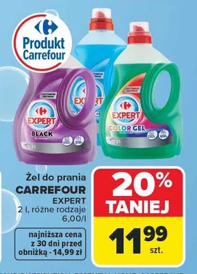 Żel do prania Expert promocja w Carrefour Market