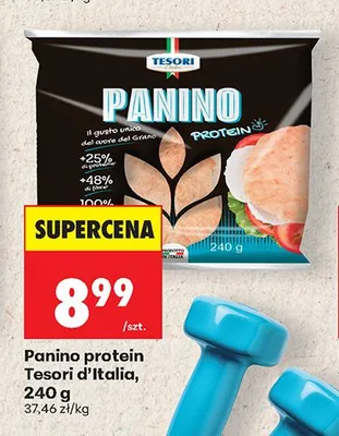 Panino protein Tesori d'Italia promocja w Biedronka