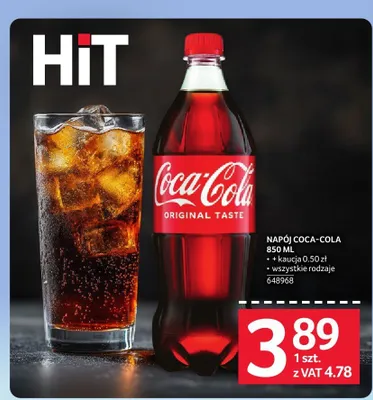 Napój gazowany Coca-Cola promocja w Selgros