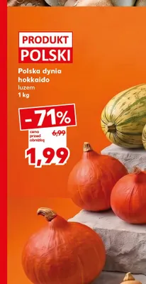 Dynia hokkaido polska promocja w Kaufland