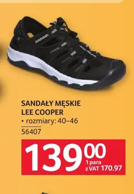 Sandały męskie Lee Cooper promocja w Selgros