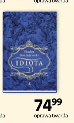 Książka Idiota oprawa twarda promocja w Empik