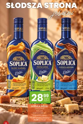 Likier Soplica Wedel słony karmel promocja w Twój Market