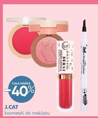Kosmetyki do makijażu J.Cat promocja w Super-Pharm