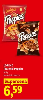 Prażynki Peppies Lorenz promocja w Lidl