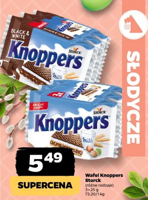 Wafel różne rodzaje promocja w Netto