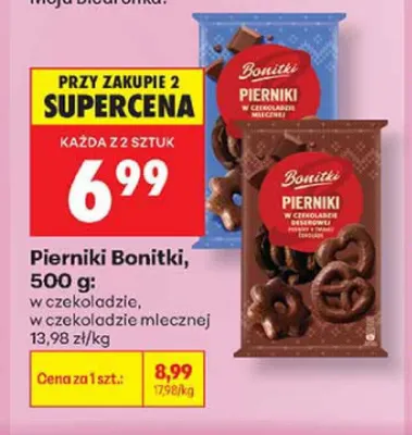 Pierniki w czekoladzie Magnetic promocja w Biedronka