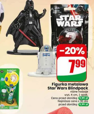 Figurka metalowa Star Wars Blindpack promocja w Dino