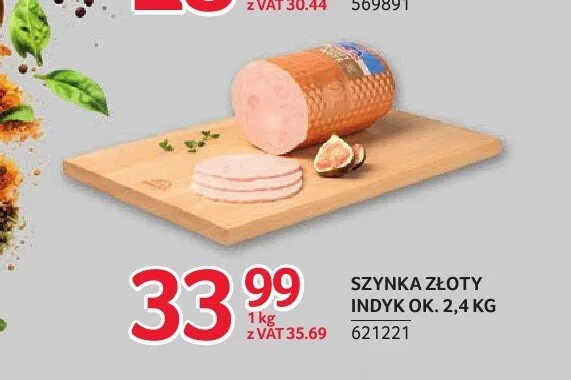 Szynka Złoty Indyk Indykpol promocja w Selgros