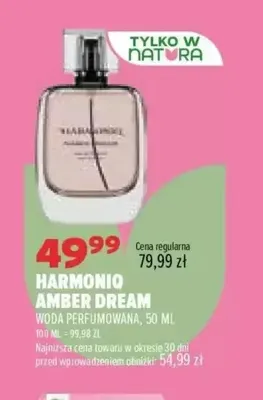 Woda perfumowana Amber Dream Harmoniq promocja w Drogerie Natura